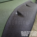 Raptor Tinteggiabile vernice antigraffio Kit 4 flaconi - Resistente Veramente - COLORE COMPRESO