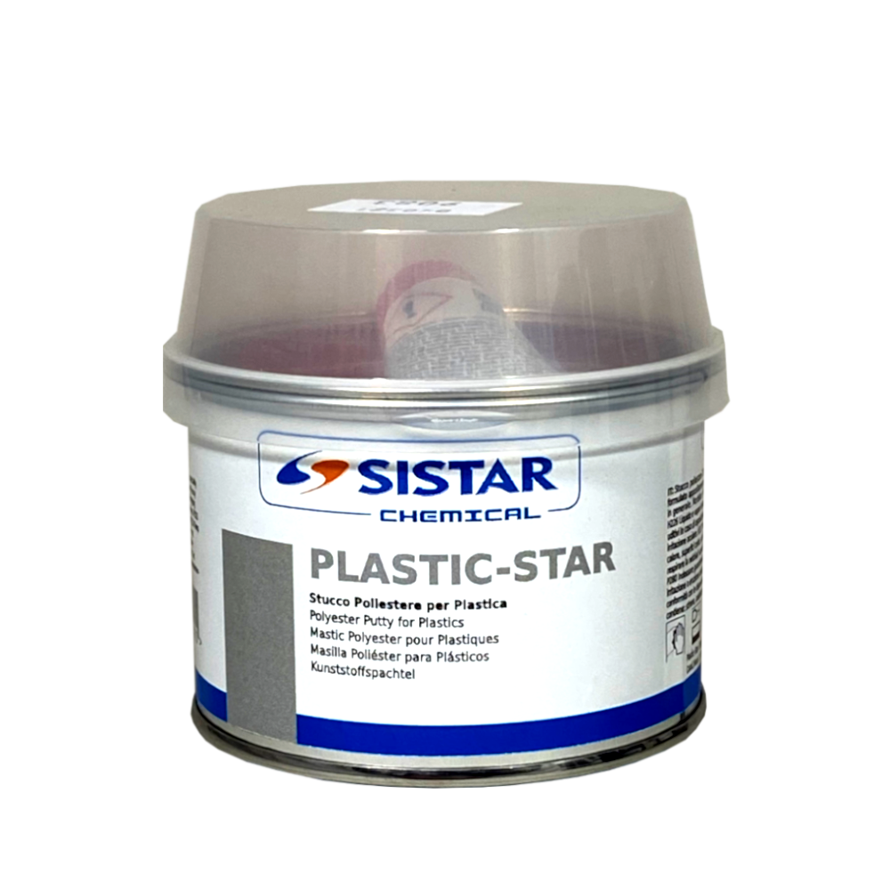 Stucco Poliestere per Plastica Sistar - 0,5 Kg.