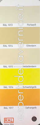 Lista Colori RAL -K7