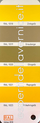 Lista Colori RAL -K7