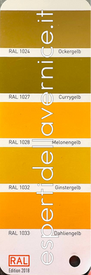 Lista Colori RAL -K7