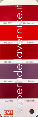 Lista Colori RAL -K7
