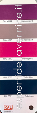 Lista Colori RAL -K7