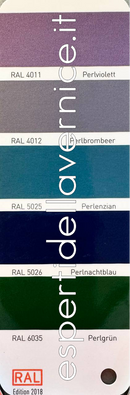 Lista Colori RAL -K7