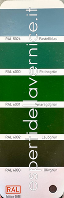 Lista Colori RAL -K7