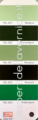 Lista Colori RAL -K7