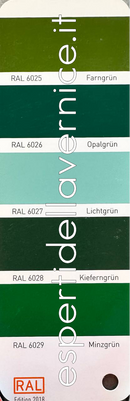 Lista Colori RAL -K7
