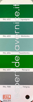 Lista Colori RAL -K7