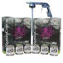 Kit 6L KrakenCoating® Binder + Cat. + (colore compreso) + Pistola Base