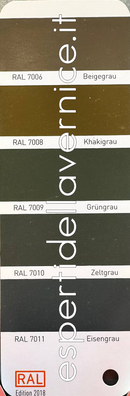 Lista Colori RAL -K7