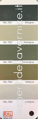 Lista Colori RAL -K7