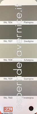 Lista Colori RAL -K7