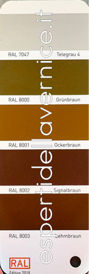 Lista Colori RAL -K7