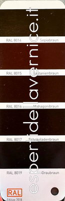 Lista Colori RAL -K7