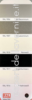 Lista Colori RAL -K7