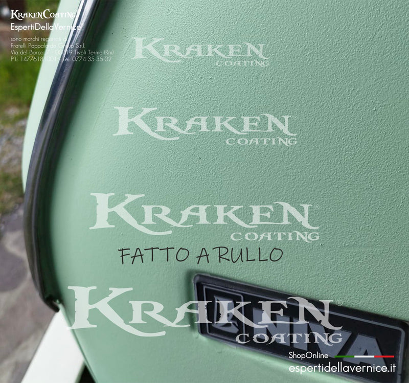 Kit KrakenCoating® BINDER 4L + Catalizzatore + Colore + Pistola base