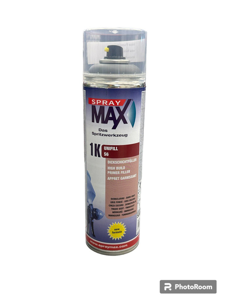 SPRAYMAX Fondo isolante riempitivo a rapida essicazione - 0,500L - 4 colori