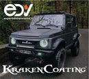 Kit 4L KrakenCoating® Binder + Cat. + (colore compreso) - AUTO MEDIE con Pistola base