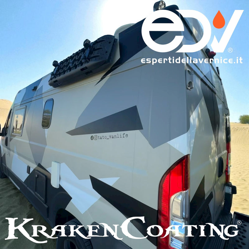 Kit KrakenCoating® Binder 4L + Catalizzatore + Colore