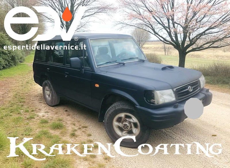 Kit KrakenCoating® Binder 4L + Catalizzatore + Colore