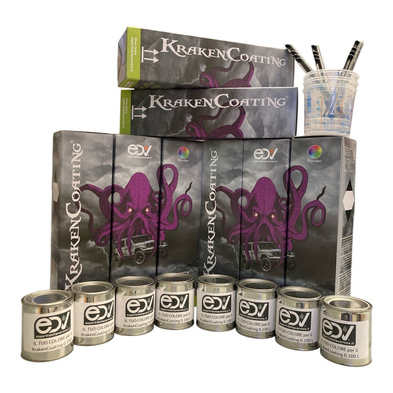 Kit KrakenCoating 8 litri + colore compreso