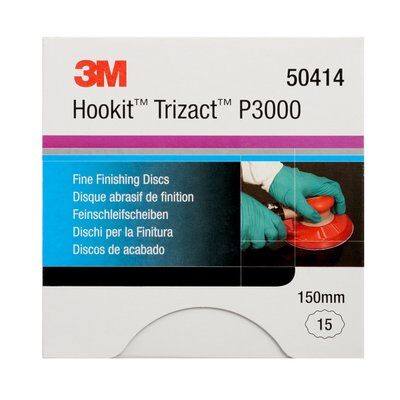 3M™ Trizact™ Hookit™ P3000 diametro 150 - 1 Pz
