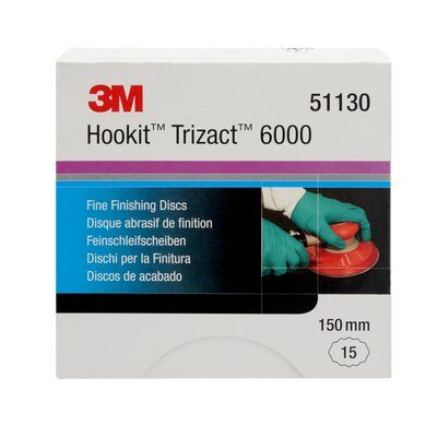 3M™ Trizact™ Hookit™ P6000 diametro 150 - 1 Pz