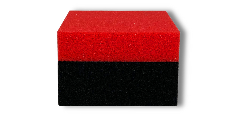 Applicatore Cubico Rosso e Nero per gomme