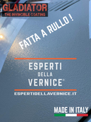 Gladiator Tinteggiabile Vernice antigraffio alta protezione 1 L cat.re - COLORE COMPRESO