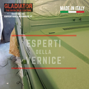 Gladiator Tinteggiabile Vernice antigraffio alta protezione 1 L cat.re - COLORE COMPRESO