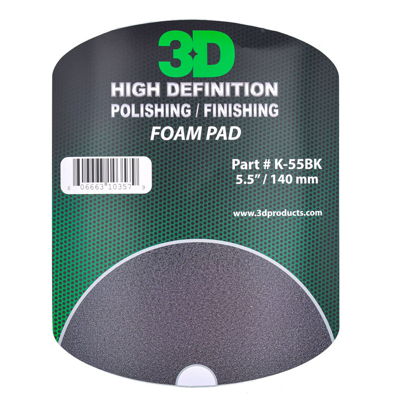 tampone 3d nero diametro 150