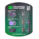 tampone 3d viola scuro diametro 150