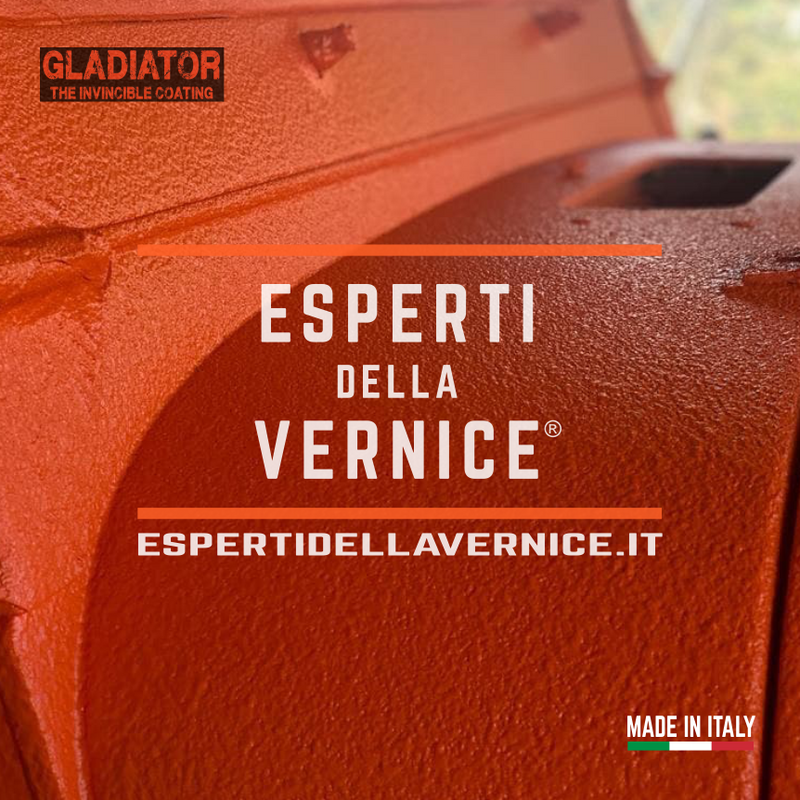 Gladiator Tinteggiabile Vernice antigraffio alta protezione Kit 4 L - COLORE COMPRESO