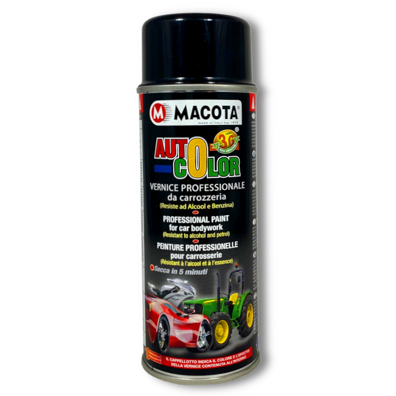 Spray Nero Lucido Macota 0,4 L