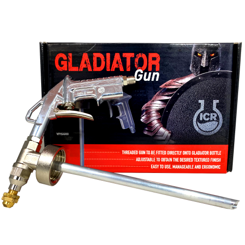 Pistola di alta qualità ideale per applicazione del KrakenCoating®️  Gladiator® e Raptor - Bituminosi e Insonorizzanti