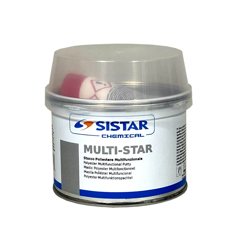 Stucco poliestere a spatola Sistar - 0,25 Kg