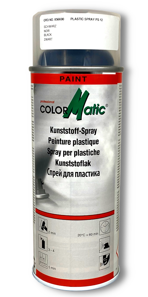 Spray per Plastiche Colormatic Nero 0,4 L