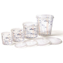 Kit 4 Tazze Graduate miste Sistar