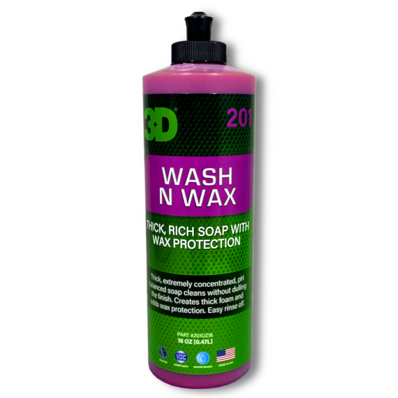 Shampoo Wash N Wax 3D