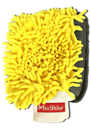 Guanto Giallo per Lavaggio con frange Chennille Micofibrer Wash Mitt Max Shine